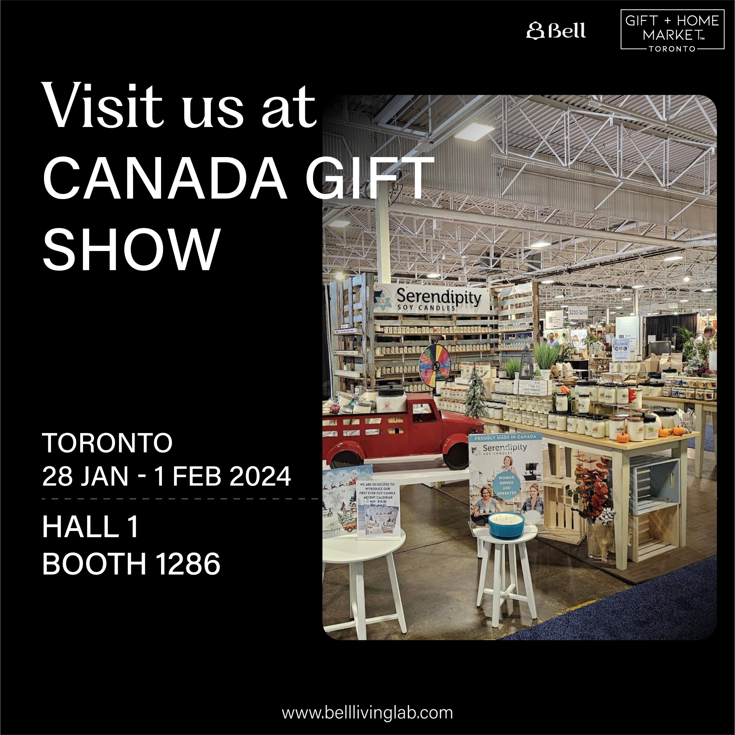 Bell Living Lab at Canada Gift Show Bell Society