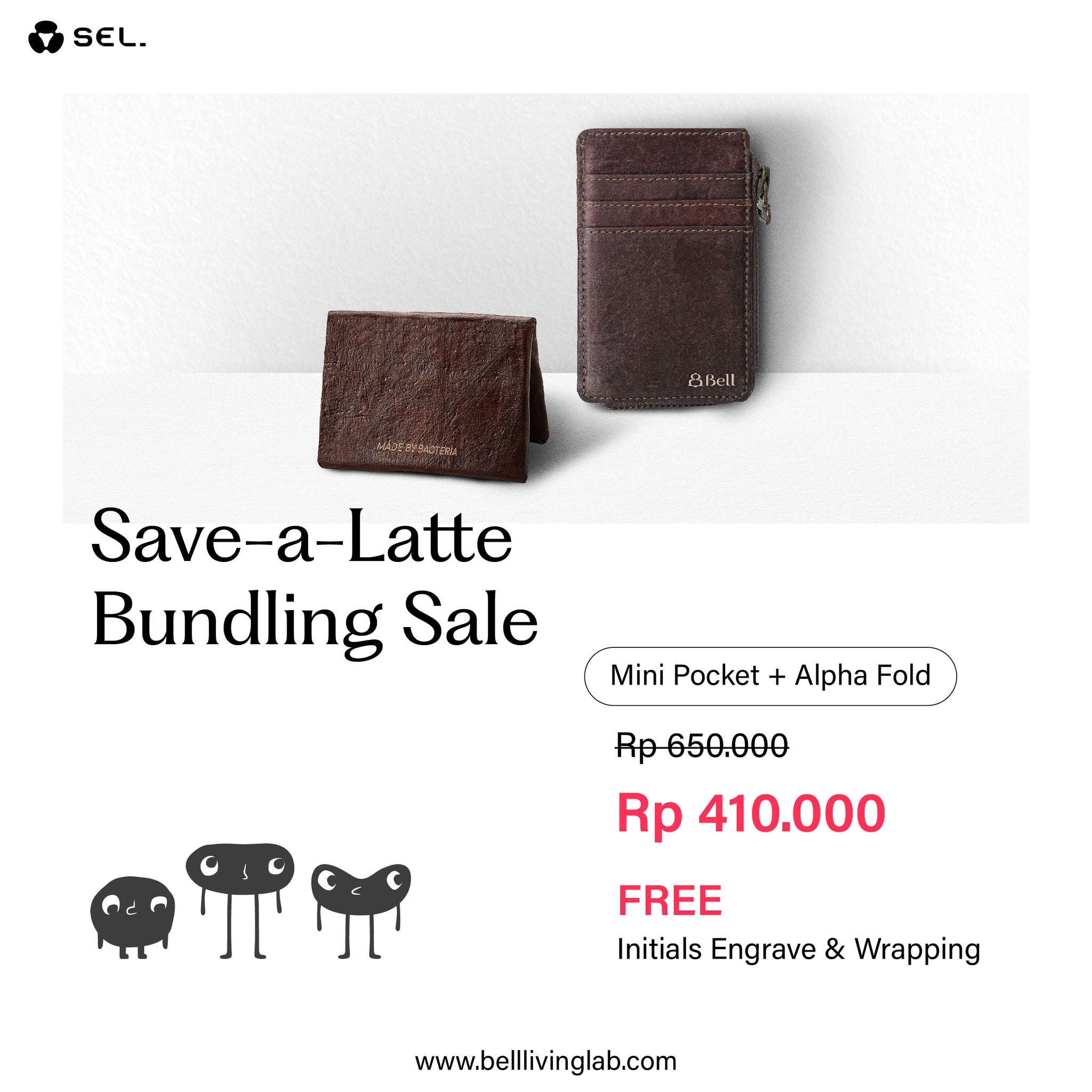 Save-a-Latte Bundling Sale Mini Pocket + Alpha Fold